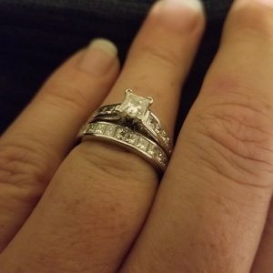 Platinum Wedding set